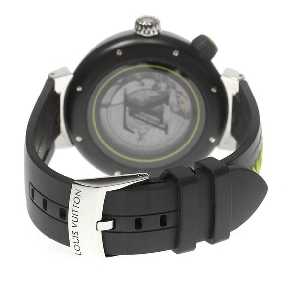 LOUIS VUITTON Tambour Street Diver QA122 Small seconds Automatic Men's_783355 - Picture 4 of 7